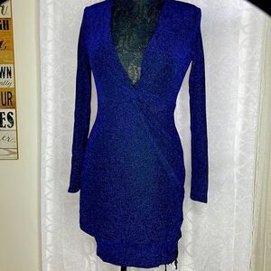 Mini shinmered dress